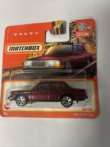 Volvo 240 1986 matchbox mattel - volvo,
