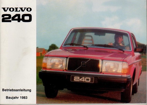 Volvo 240 manuale uso - volvo,